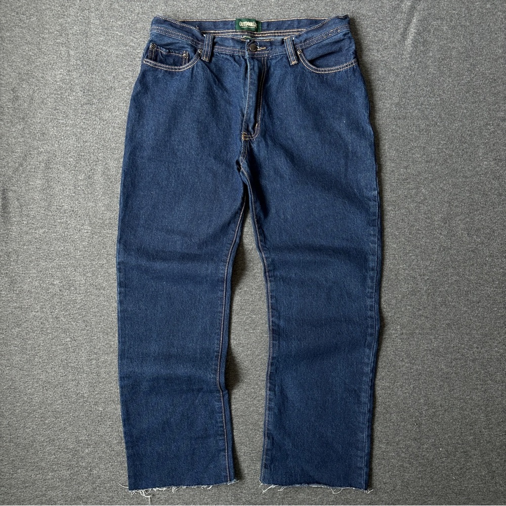 Outdoor Life Men's Straight Jeans in Deep Blue